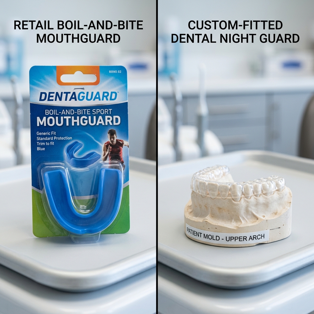 Diferite tipuri de gutiere dentare pentru bruxism