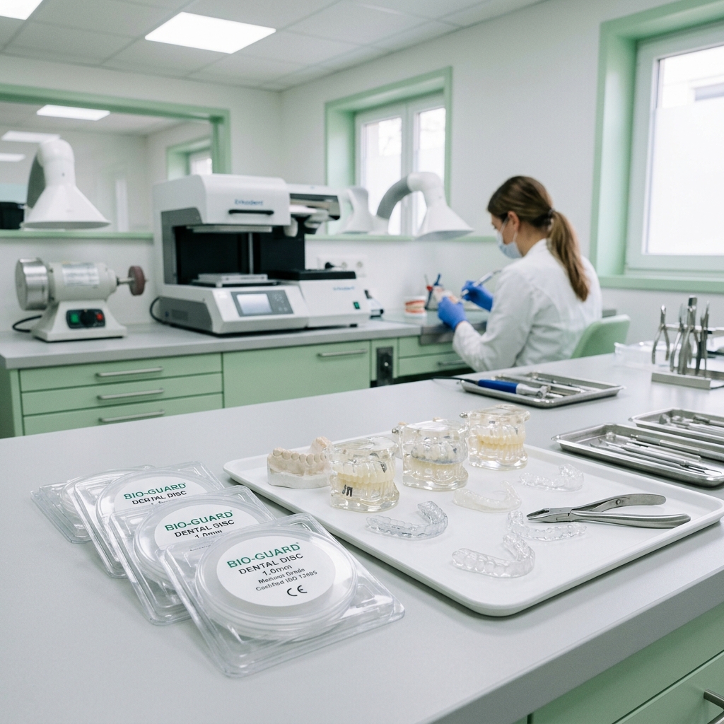 Materiale polimerice fără BPA pentru gutiere dentare